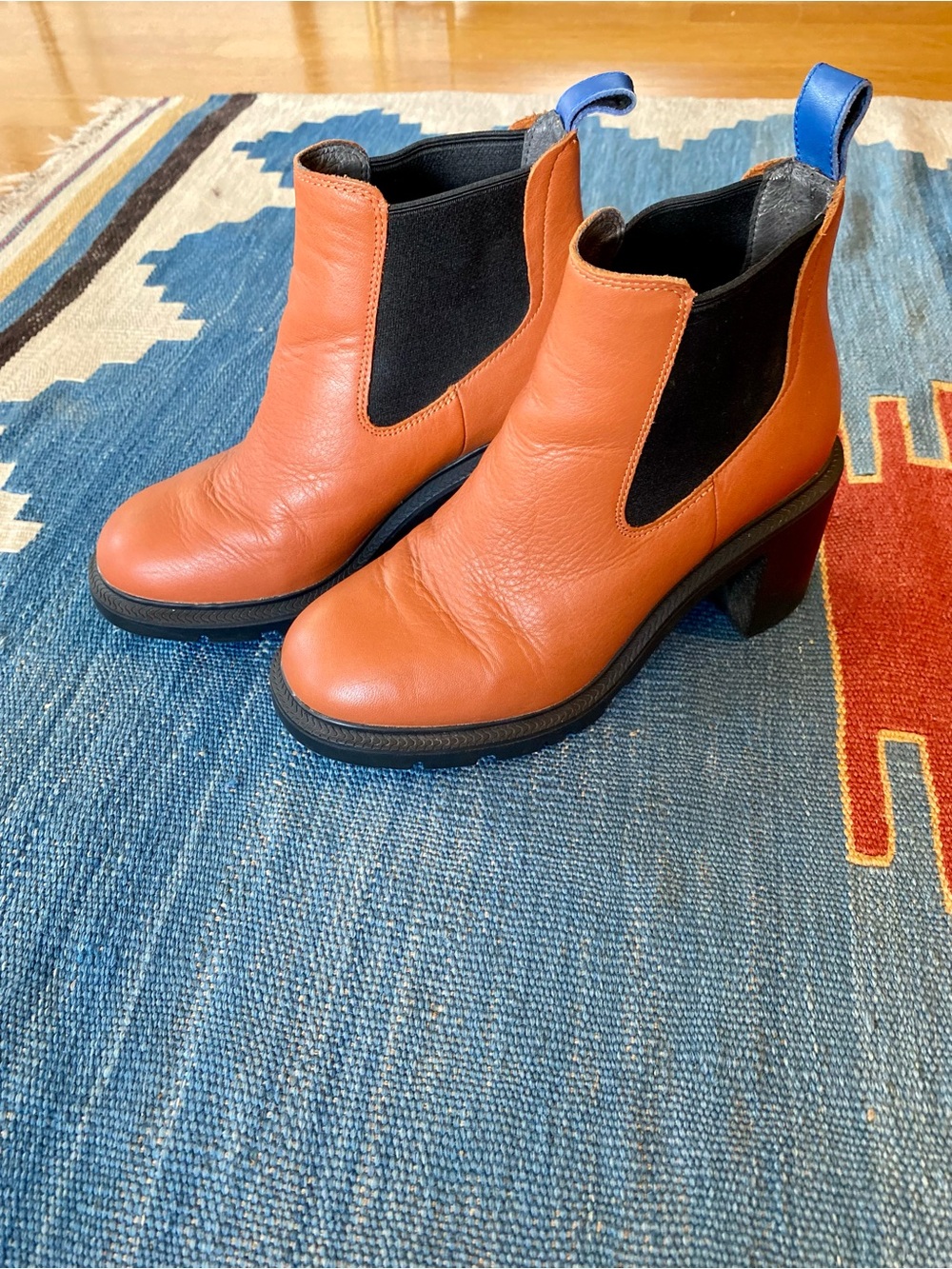 Camper Chelsea Block Heel Boot